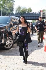 SUNISA LEE Arrives at Brandon Maxwell Fashion Show in New York 09/06/2024