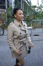 SUNISA LEE Arrives at Tommy Hilfiger Fsahion Show in New York 09/08/2024