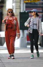 SUSAN SARANDON and EVA AMURRI Out and About in New York 09/23/2024