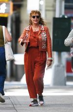 SUSAN SARANDON and EVA AMURRI Out and About in New York 09/23/2024