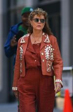 SUSAN SARANDON and EVA AMURRI Out and About in New York 09/23/2024