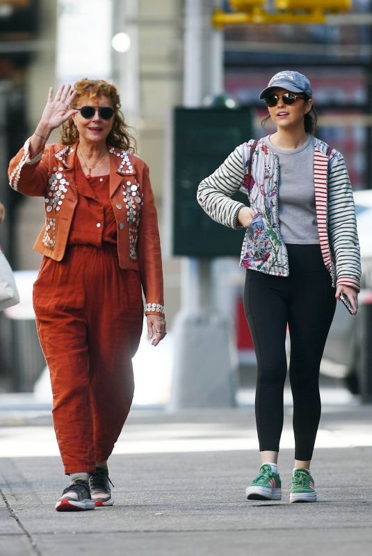 SUSAN SARANDON and EVA AMURRI Out and About in New York 09/23/2024