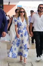 SYDNEY SWEENEY and Jonathan Davino Arrives at Venice Film Festival 08/31/2024