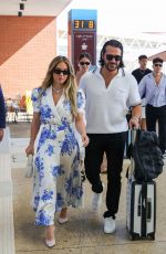 SYDNEY SWEENEY and Jonathan Davino Arrives at Venice Film Festival 08/31/2024