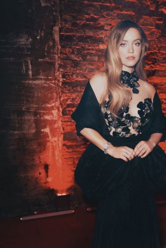SYDNEY SWEENEY - Armani Beauty Dinner Photoshoot, August 2024
