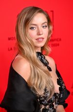 SYDNEY SWEENEY at Armani Beauty Dinner Photocall at 81st Venice International Film Festival 08/31/2024