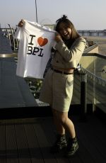 SYDNIE CHRISTMAS at Blackpool Tower Switch-on Ceremony 08/30/2024