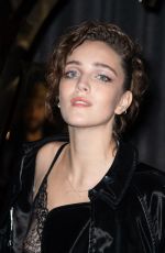 TALIA RYDER at Saint Laurent Fashion Show at Paris Fashion Week 09/24/2024