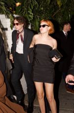 TALLULAH WILLIS Arrives at The Substance Premiere Afterparty at Chateau Marmont in Los Angeles 09/16/2024