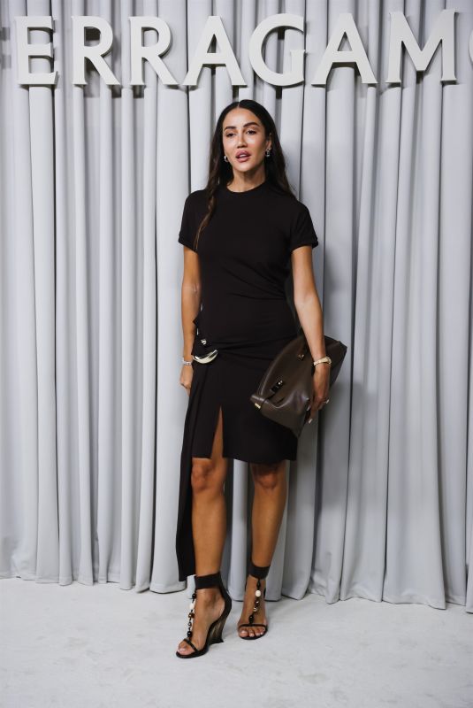 TAMARA KALINIC at Ferragamo Show at Milan Fashion Week 09/21/2024