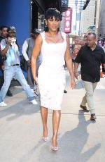 TAMRON HALL and LISH STEILING Arrives at Good Morning America in New York 09/03/2024