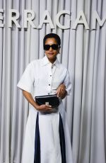 TAMU MCPHERSON at Ferragamo Show at Milan Fashion Week 09/21/2024