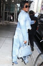 TARAJI P. HENSON Heading to Tonight Show Starring Jimmy Fallon in New York 09/03/2024