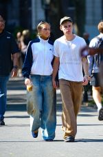 TATE MCRAE and Kid LAROI Out in New York 09/13/2024