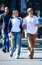 TATE MCRAE and Kid LAROI Out in New York 09/13/2024
