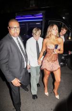 TATE MCRAE Arrives at VMA Afterparty in New York 09/11/2024