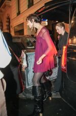 TAYLOR HILL Leaves Messika Show in Paris 09/26/2024