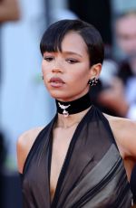 TAYLOR RUSSELL at Closing Ceremony of 81st Venice International Film Festival 09/07/2024