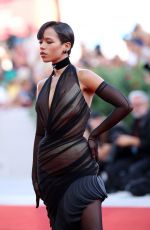 TAYLOR RUSSELL at Closing Ceremony of 81st Venice International Film Festival 09/07/2024