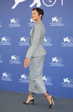TAYLOR RUSSELL at Luigi De Laurentiis Venice Award Photocall 08/28/2024
