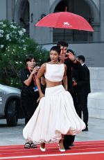 TAYLOR RUSSELL at The Room Next Door Premiere at 81st Venice International Film Festival 09/02/2024