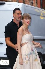 TAYLOR SWIFT and Travis Kelce Arrives at Electric Lady Studios in New York 09/07/2024