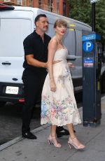 TAYLOR SWIFT and Travis Kelce Arrives at Electric Lady Studios in New York 09/07/2024