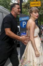 TAYLOR SWIFT and Travis Kelce Arrives at Electric Lady Studios in New York 09/07/2024