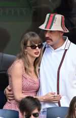 TAYLOR SWIFT and Travis Kelce at US Open Tennis 09/08/2024