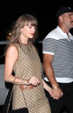 TAYLOR SWIFT and Travis Kelce Out for Dinner with Patrick and Brittany Mahomes in New York 09/08/2024