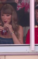 TAYLOR SWIFT at Baltimore Ravens vs. Kansas City Chiefs Game at Arrowhead Stadium in Kansas City 09/05/2024