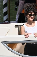 TECLA INSOLIA Arrives at Hotel Excelsior at 81st Venice Film Festival 09/03/2024