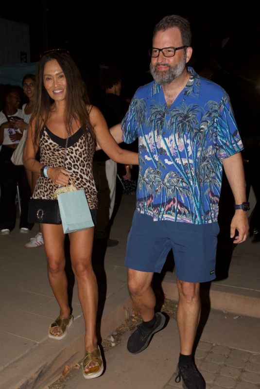 TIA CARRERE and Paul Debevec at Malibu Chili Cook-Off 08/31/2024