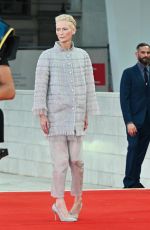 TILDA SWINTON at The Room Next Door Premiere at 81st Venice International Film Festival 09/02/2024