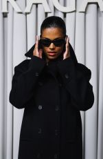 TINA KUNAKEY at Ferragamo Show at Milan Fashion Week 09/21/2024