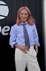 TINA LEUNG at 2024 US Open Celebrity Blue Carpet in New York 08/02/2024