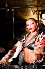 TINASHE at Christian Louboutin Beaute Hosts Party to Celebrate Launch of New Fragrance Collection Fetiche in New York 09/09/2024