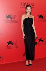 TONI GARRN at Armani Beauty Dinner Photocall at 81st Venice International Film Festival 08/31/2024