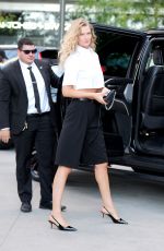 TONI GARRN heading to Michael Kors Fashion Show in New York 09/10/2024