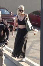 TORI SPELLING Arrives at Dancing with the Stars Studio in Los Angelea 09/14/2024