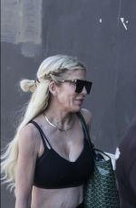 TORI SPELLING Arrives at Dancing with the Stars Studio in Los Angelea 09/14/2024