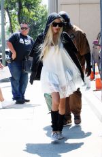 TORI SPELLING Arrives at DWTS Rehearsal in Los Angeles 09/22/2024