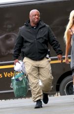 TORI SPELLING Arrives at DWTS Rehearsals at Dancing With The Stars Studio in Los Angeles 09/19/2024