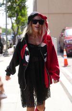 TORI SPELLING at Dancing With The Stars Rehearsal Studio in Los Angeles 09/20/2024