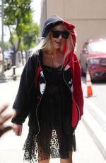 TORI SPELLING at Dancing With The Stars Rehearsal Studio in Los Angeles 09/20/2024