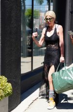 TORI SPELLING Heading to DWTS Rehearsals in Los Angeles 09/10/2024