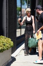 TORI SPELLING Heading to DWTS Rehearsals in Los Angeles 09/10/2024