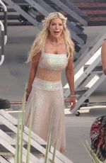 TORI SPELLING on Dancing with the Stars Set in Los Angeles 09/17/2024