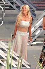 TORI SPELLING on Dancing with the Stars Set in Los Angeles 09/17/2024