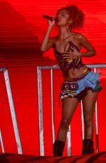TYLA Performs at Rock in Rio Festival in Rio de Janeiro 09/20/2024